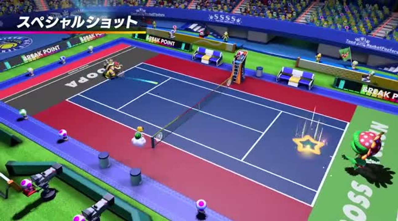 Mario Tennis Aces - Plante Piranha
