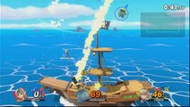 Super Smash Bros. Ultimate : Un Rathalos sur un bateau
