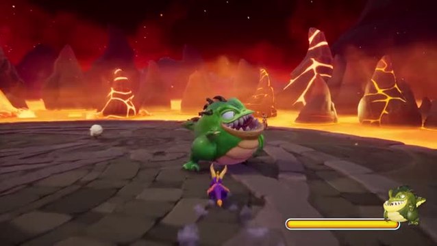 Spyro Year of The Dragon : Combat contre Buzz