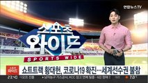쇼트트랙 간판 황대헌, 코로나 확진…세계선수권대회 불참