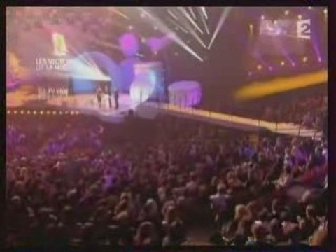 Christophe Mae - Recompense aux Victoires de la Musique 2008