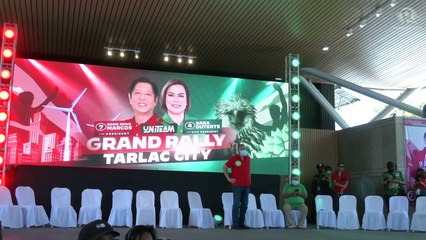 Marcos-Duterte grand rally in Tarlac City