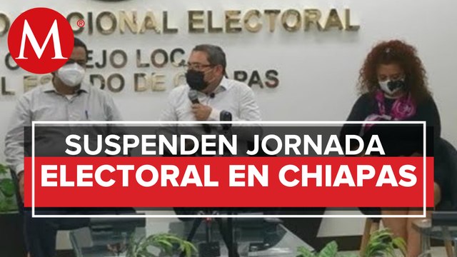 Suspenden elecciones extraordinarias en dos municipios de la sierra de Chiapas