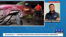 ¡Mameyazo! Inservibles quedan dos automóviles tras brutal impacto en la Entrada, Copán