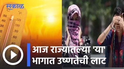 Heat Wave | विदर्भ, मध्य महाराष्ट्रात उष्णतेची लाट | IMD Weather Forecast | Sakal