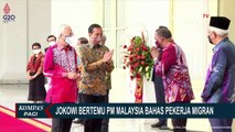 Bahas Soal Perlindungan Pekerja Migran, Presiden Jokowi dan PM Malaysia Bertemu di Istana Merdeka