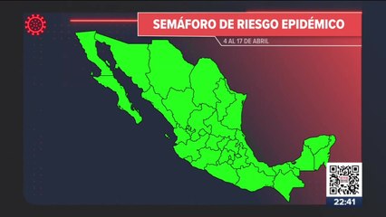 México se mantiene en semáforo verde; se acabaron las restricciones
