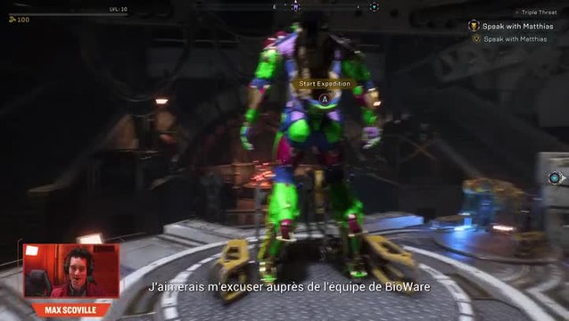 Anthem : Découverte du jeu avec GEN1US et les Unlikely Allies !