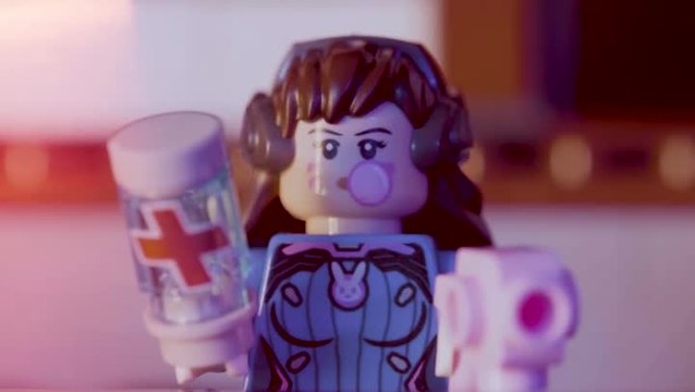 Diorama LEGO Busan - Année lunaire Overwatch 2019