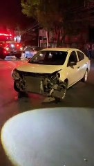 “Live“ Choque múltiple, en avenida Hidalgo y la calle Ramos Millán, en Guadalajara