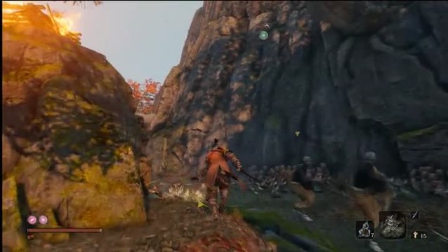 Sekiro Shadows Die Twice - Un ninja bondissant