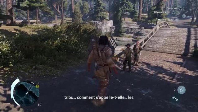 Assassin's Creed III Remastered : Un jeune Connor en action