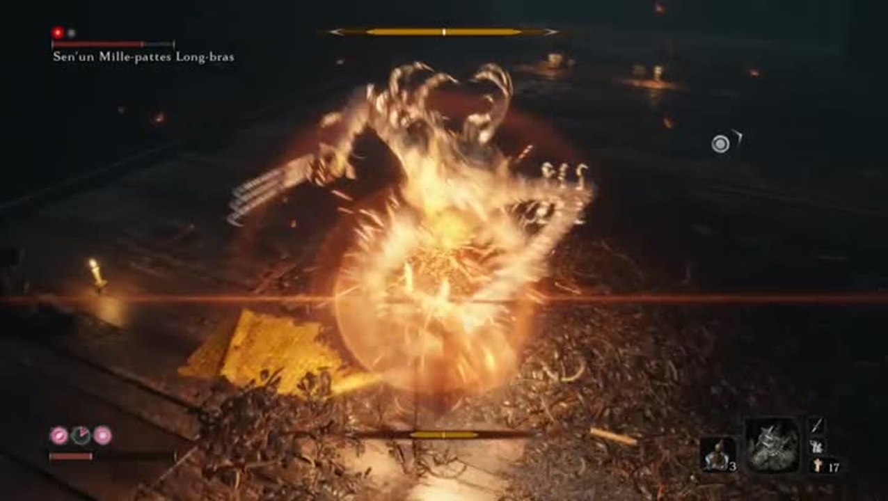 Sekiro Shadows Die Twice : Sen'un Mille-pattes Long-bras