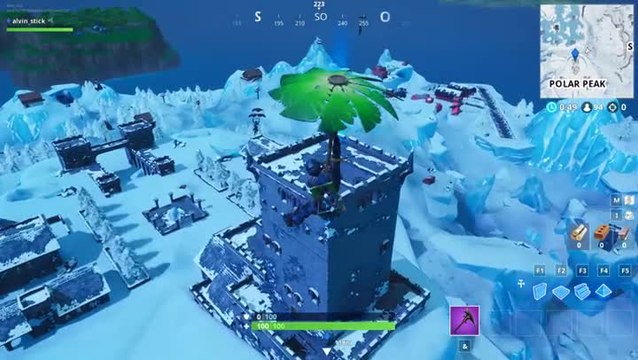 Fortnite : Visiter les cinq endroits les plus élevés de l’île