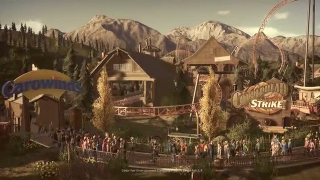 Planet Coaster Carowinds Copperhead Strike Coaster