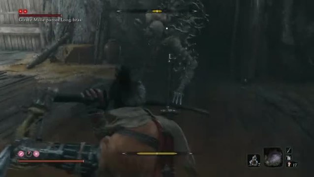 Sekiro Shadows Die Twice : Girafe Mille-pattes Long-bras