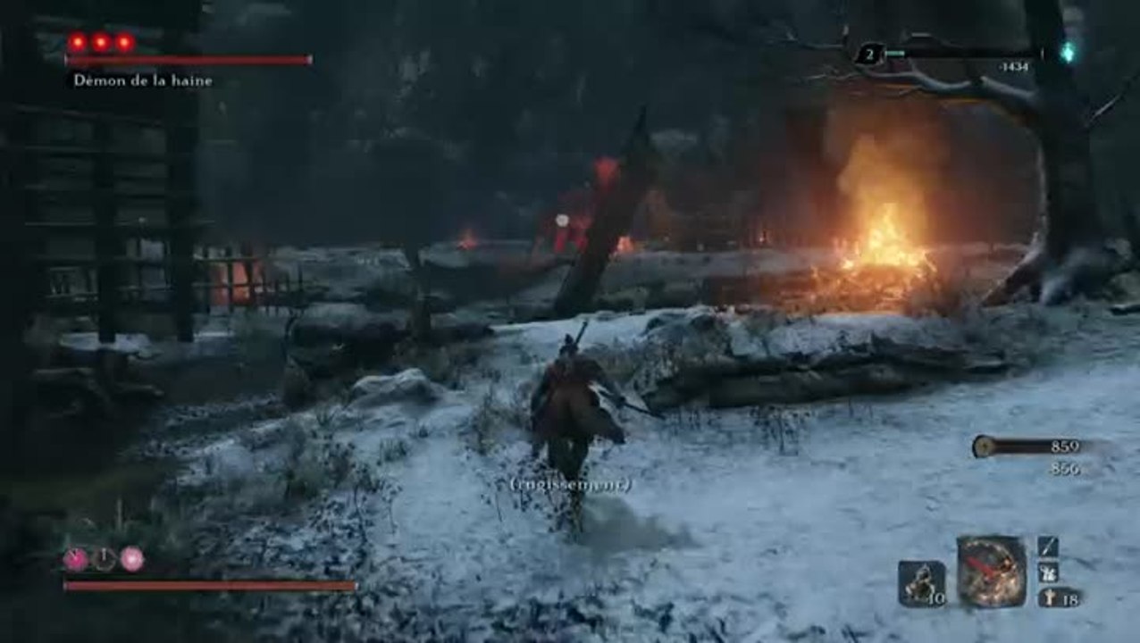 Sekiro Shadows Die Twice : Démon de la haine