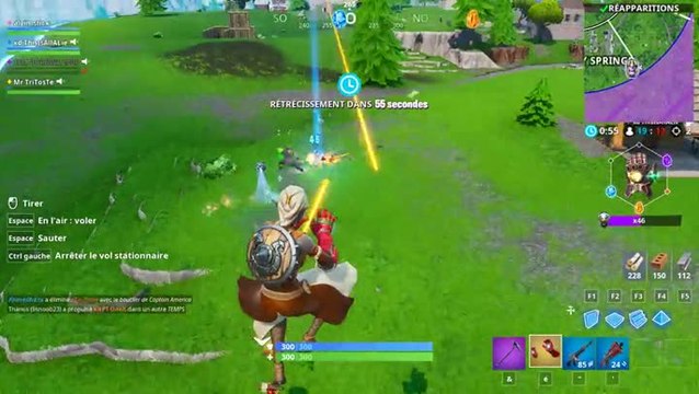 Fortnite X Avengers : le mode temporaire Endgame côté Avengers