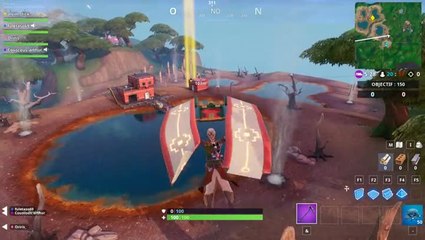 Fortnite : 3 geysers sans atterrir
