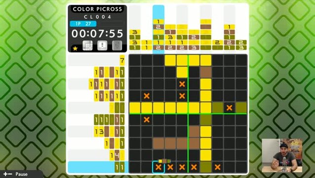 Picross S3 : tuto mode Color