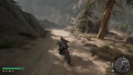 Days Gone : Moto descente