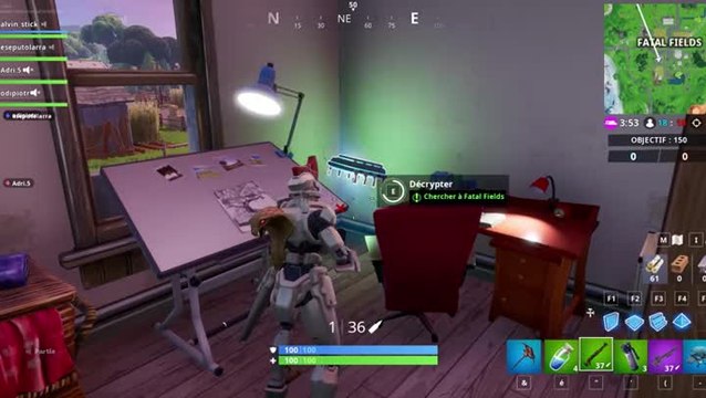 Fortnite : Puce n°24 Chercher dans Fatal Fields , le guide