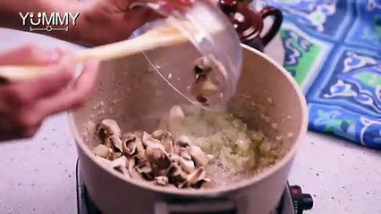 طريقة شوربة الفطر والشوفان