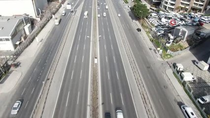 Ramazan ayının ilk gününde İstanbul'da yollar boş kaldı