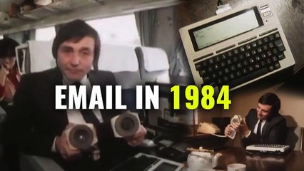 How Email Checking Was Done in 1984 📧
