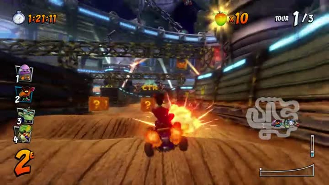 CTR Nitro-Fueled : un remaster de toute beauté