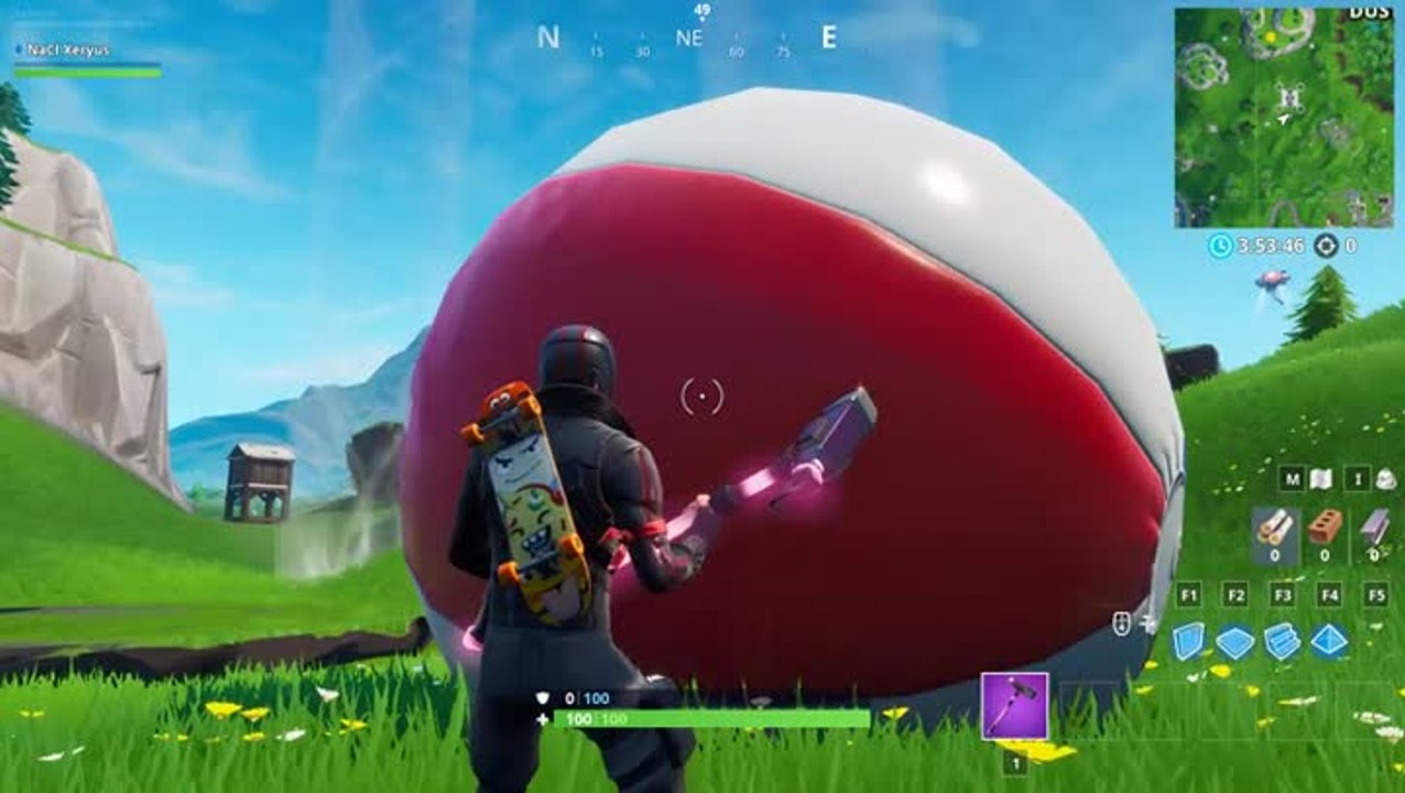 Fortnite : Réussir à faire rebondir un ballon de plage géant dans 5 parties