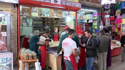 HATAY'IN RAMAZAN'A ÖZEL LEZZETİ 'KÜNCÜLÜ HELVA?