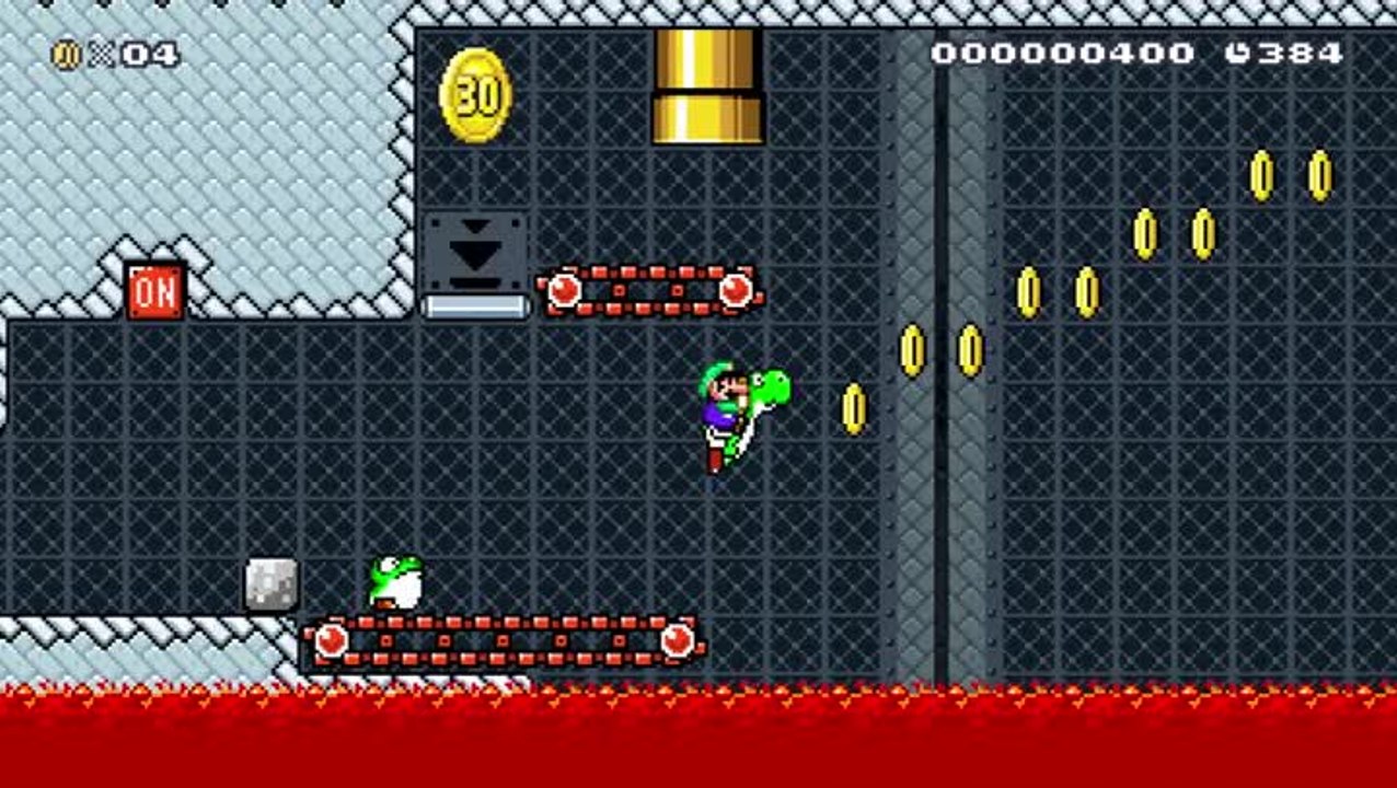 Super Mario Maker 2 : Valider un niveau - Pauvre Yoshi