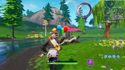 Fortnite, défi des 14 jours d'été : Éclater 5 ballons décoratifs