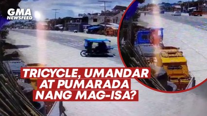 Tricycle, umandar at pumarada nang mag-isa? | GMA News Feed