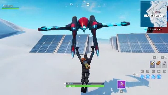 Fortnite, Défi : Visiter un panneau solaire dans la neige, le désert et la jungle