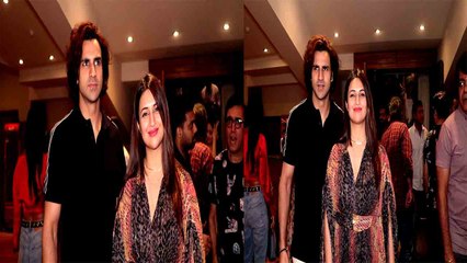 Divyanka Tripathi पति Vivek Dahiya संग पहुंची इस पार्टी में ; Watch video | FilmiBeat