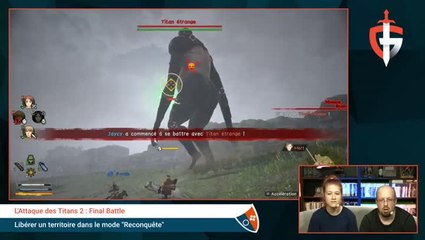 L'Attaque des Titans 2 Final Battle : Libérer un territoire dans le mode "Reconquête"