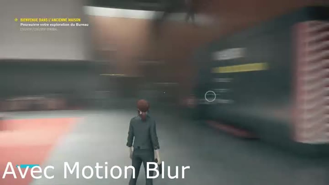 Control : comparatif avec et sans Motion Blur
