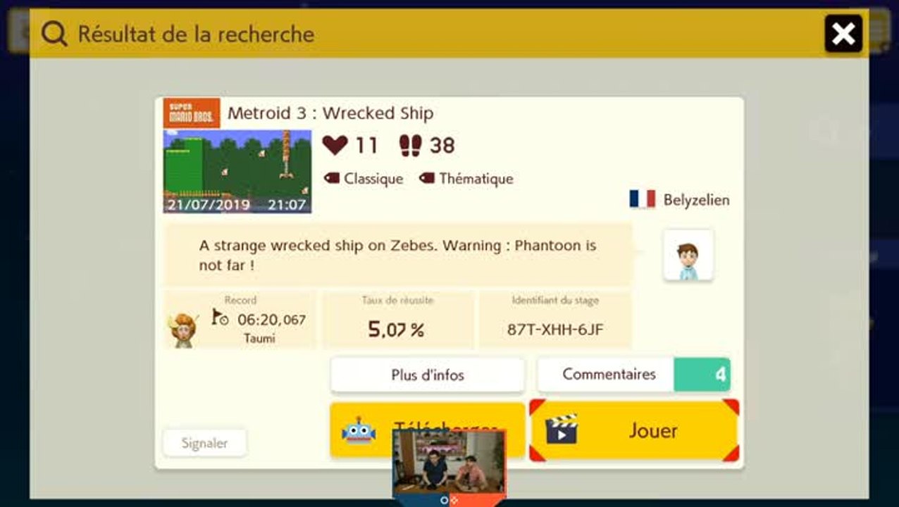 Super Mario Maker 2 : Metroid 3