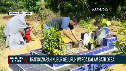 Warga di Jambi Gelar Tradisi Nyadran, Ziarah Kubur Serentak dan Kirim Doa Bersama