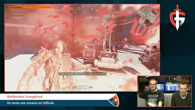Wolfenstein Youngblood - On tente une mission en Difficile