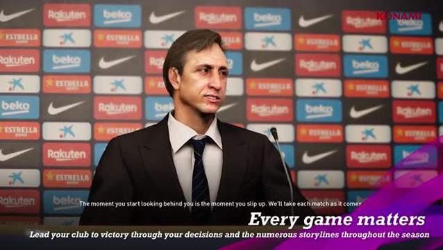 eFootball PES 2020 : Une Ligue des Masters qui se veut réaliste