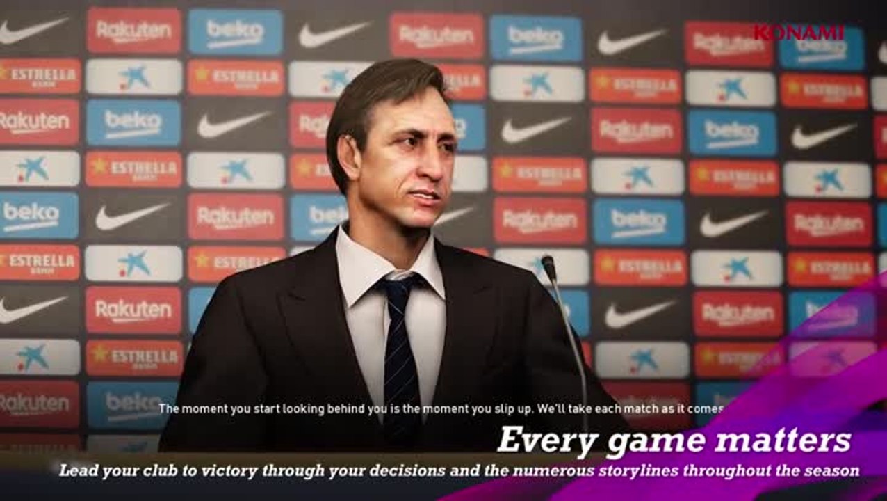 eFootball PES 2020 : Une Ligue des Masters qui se veut réaliste