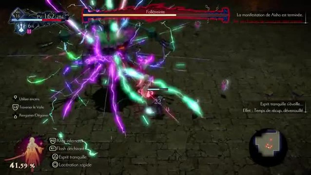 Oninaki - Combat contre Follétreinte (Boss)