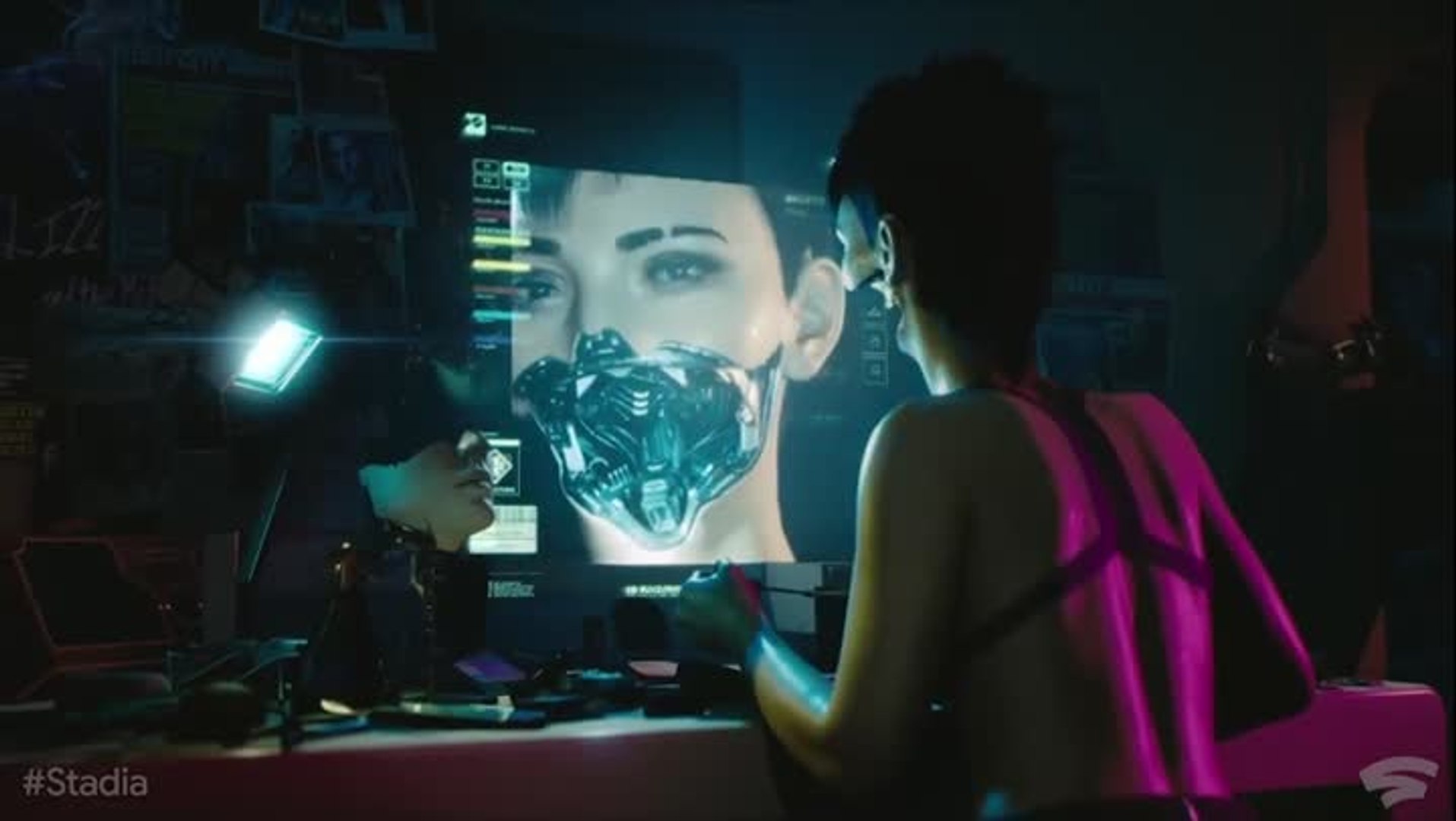 Cyberpunk 2077, sera disponible sur Stadia
