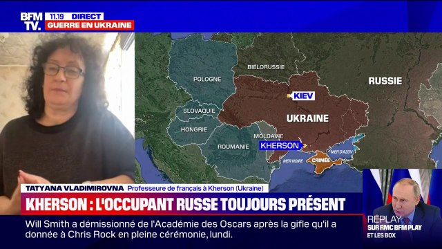 La guerre nous a unis : une professeure de français qui habite Kherson, en Ukraine, témoigne sur BFMTV