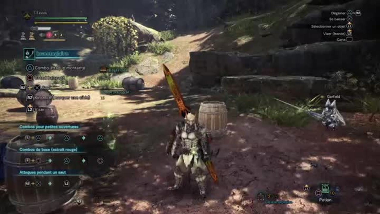 Monster Hunter World : Iceborn, l'insectoglaive