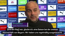 Guardiola: “Ten Hag ist eine unglaubliche Person”