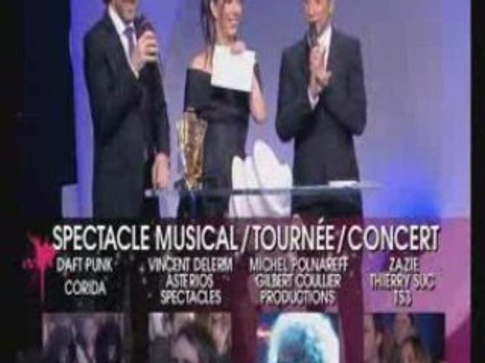 Daft Punk aux victoires de la Musique